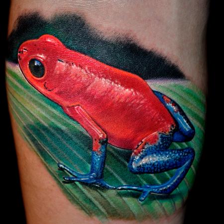 Tattoos - Strawberry Dart Frog - 78214
